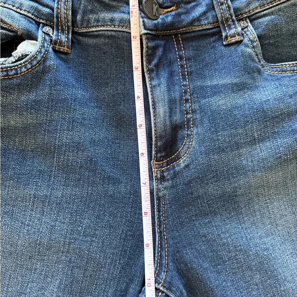 Kut from the Kloth Blue Flare Wide Leg Jeans - Picture 11 of 15